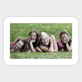 My Four Girls Sticker